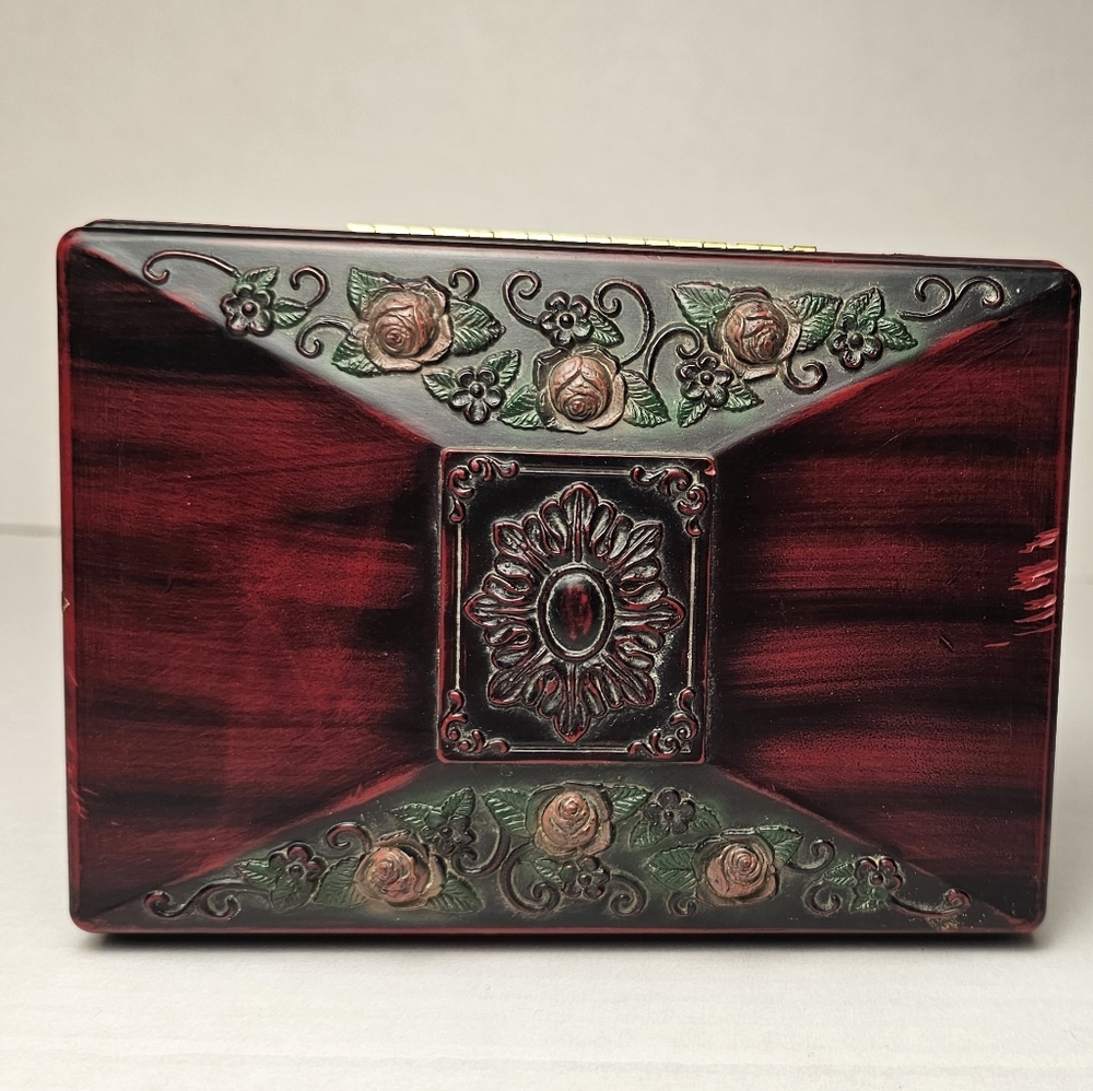 🌹🌹⭐️ Rose Decor Jewelry Box ⭐️🌹🥀
